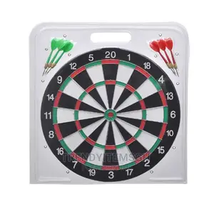 Super Big 17 Inches Double Sided Flocked Dart Board Game