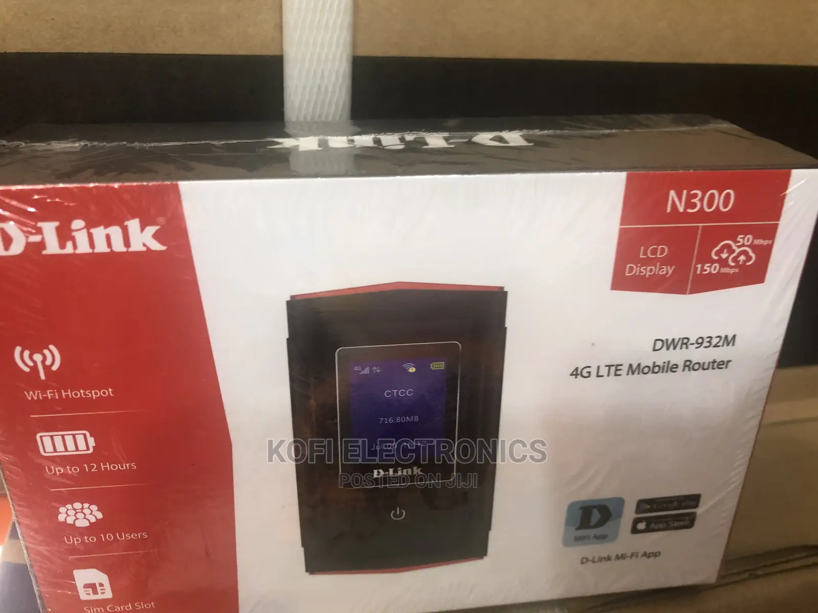 Brand New DWR-932M/A2 4g/Lte Mobile Router