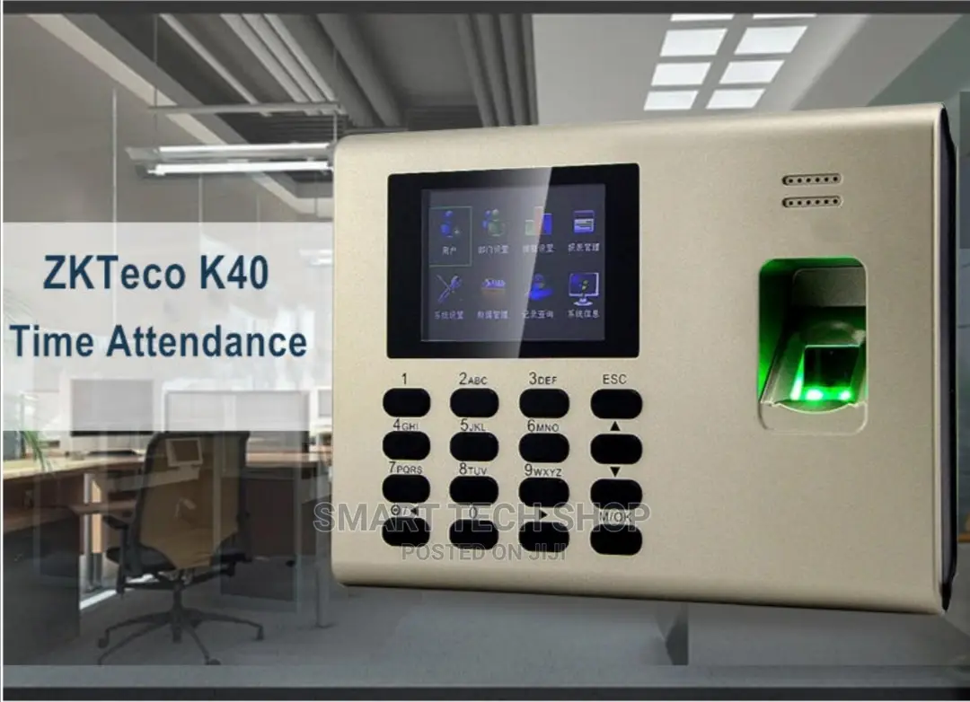 Zk- Fingerprint Time Attendance With Backup Battery