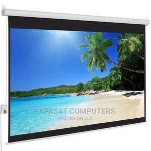 Anc 240x240cm Electric Projector Screen