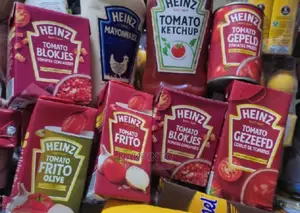 Heinz Tomato (Chopped, Peeled, Ketchup, Mayonnaise)