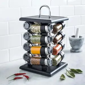 Rotary 16 Jars Spice Rack