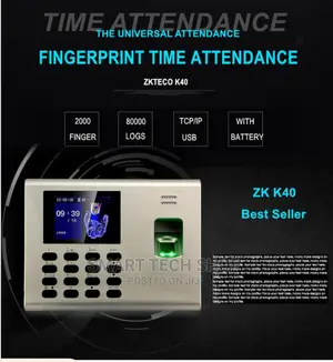 Zkteco Fingerprint Time Attendence and Access Control