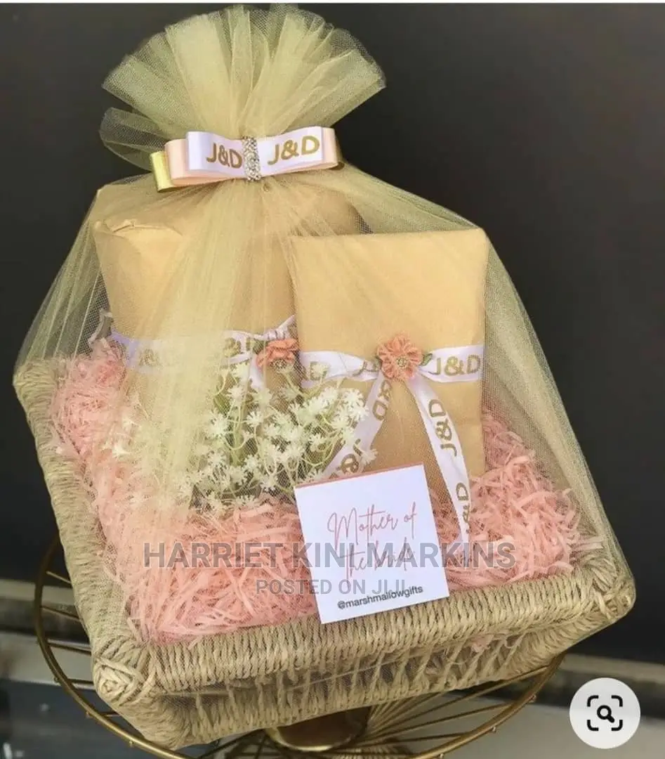 Wedding Gowns And Engagement Basket For Renting
