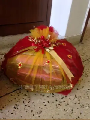 Wedding Gowns And Engagement Basket For Renting