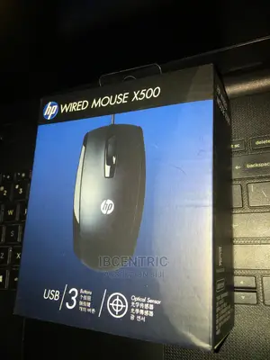 HP Wired Mouse X500