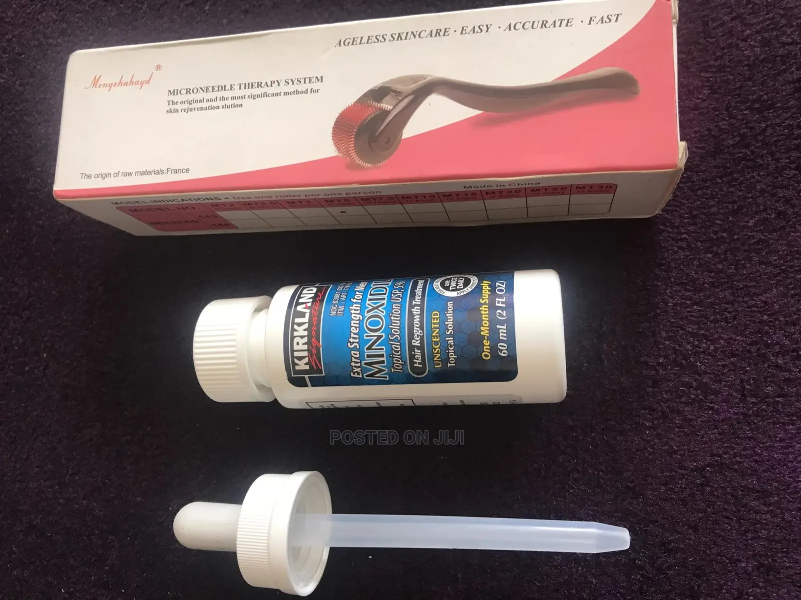 Kirkland Minoxidil Beard Booster Plus Derma Roller