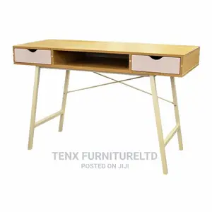 Computer Desk (Open Compartment Stand and Metal Legs)