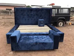 King Size Bed Frame Available With Seat and Drawer