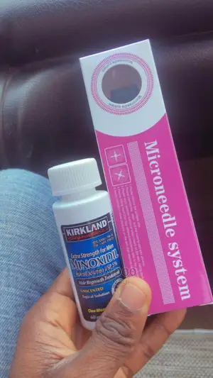 Kirkland Beard Booster Oil and Derma Roller