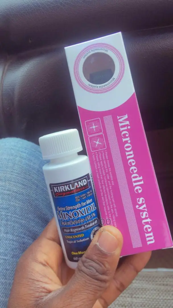 Kirkland Beard Booster Oil and Derma Roller