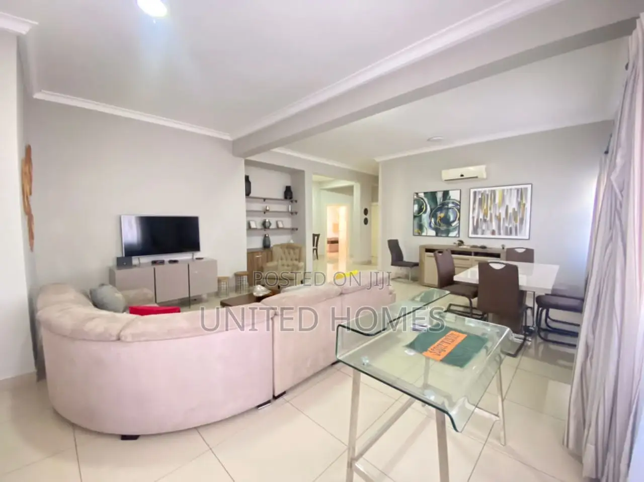 Furnished 3bdrm Apartment in Cantonments for Rent