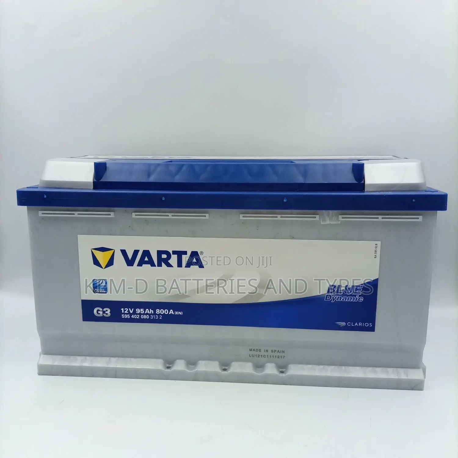 Varta Batteries From Spain - 19 Plates Battery 12V 95ah