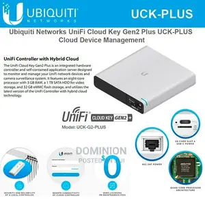 Uck-G2 Plus- Ubiquiti Unifi Cloud Key Gen2 Plus