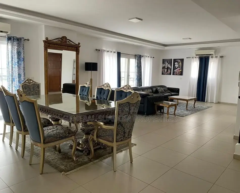 Furnished 4bdrm House in Suadom, Christian Village for Rent