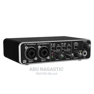 Behringer U-Phoria Umc202hd Usb Audio Interface