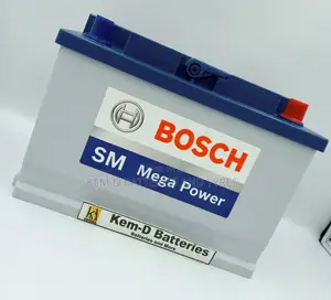12 Volts 15 Plates Bosch Car Battery + Free Office Delivery
