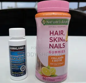 Beard Booster Combo Pack (Kirkland Minoxidil + Hair Gummies)