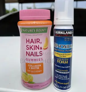 Hairloss or Baldness Treatment Pack(Minoxidil Foam + Gummies