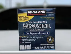 Kirkland Minoxidil Full Set ( Six Bottles + Dropper)