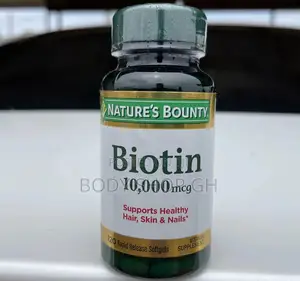 Nature’S Bounty Biotin for Hair Beard Growth (10,000mcg)