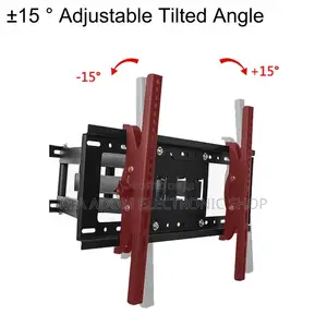 33”-65” Double Arm Swivel Adjustable Tv Mount