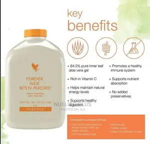 Forever Aloe Bits N Peaches