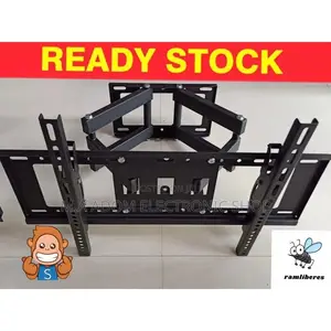 Heavy Duty 26"~55" Double Arm TV Wall Mount Adjustable Brack