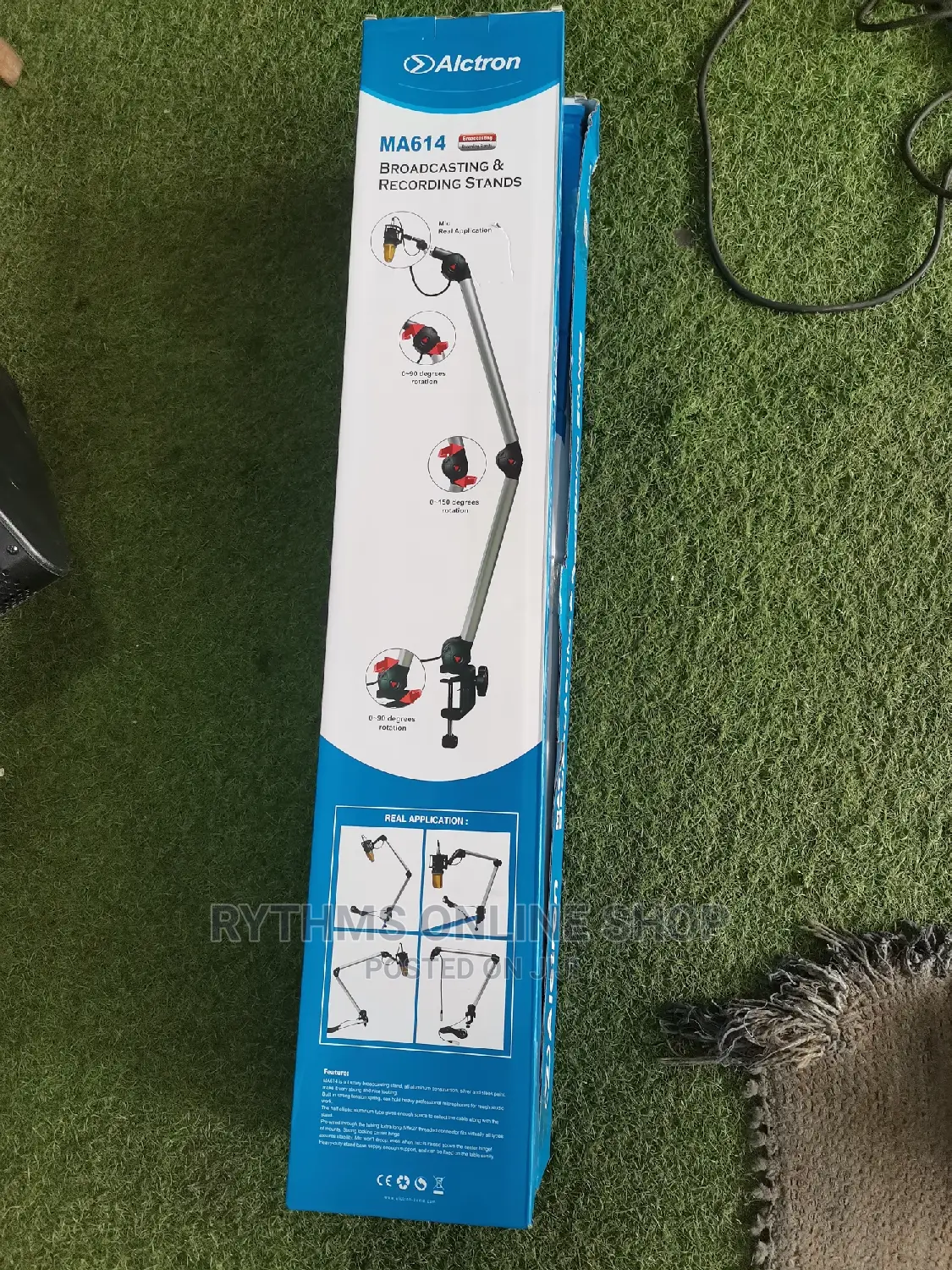 Alctron Ma614 Broadcasting, Recording and Studio Mic Stand