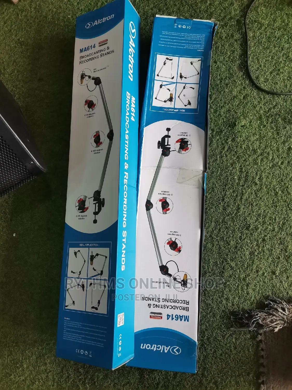 Alctron Ma614 Broadcasting, Recording and Studio Mic Stand
