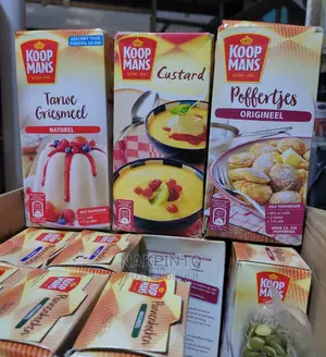 Custard, Griesmeel (Wheat Semolina), Pancake Mix