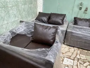 2in1 Leather Couch . Free Delivery