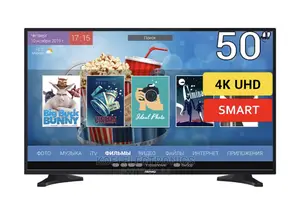Quality Asano 50′′ Ultra HD 4K Smart LED TV – Black