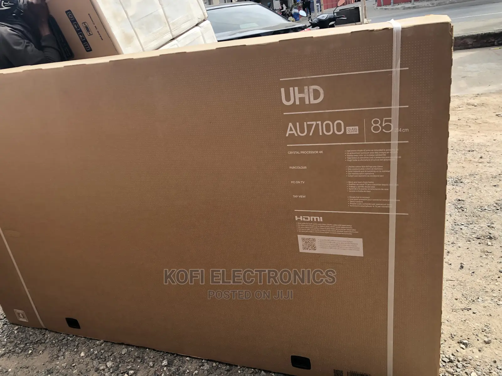 Brand New Samsung TV 85AU7172, 214 Cm, Smart, 4K UHD, Led Tv