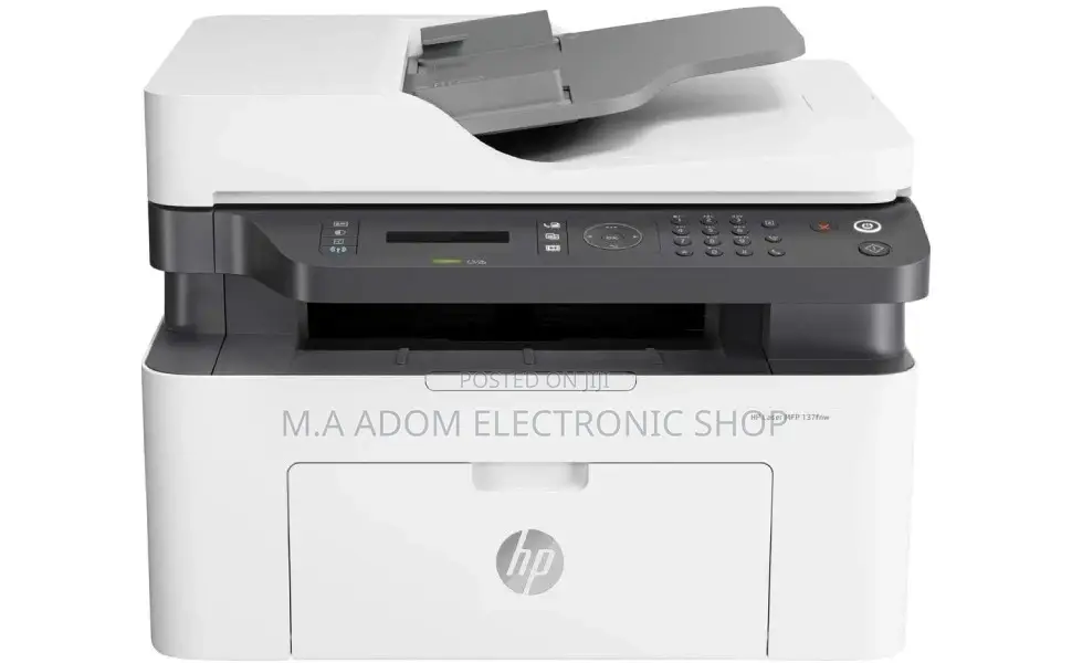 Hp 137fnw Personal Laser Multifunction Printer -B/W