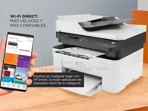 Multi Purpose All in One Hp 137 Fnw Printer/Copy,Print Scan