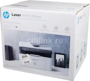 Black White Hp 137 Laser Jet Multi Functional Printer