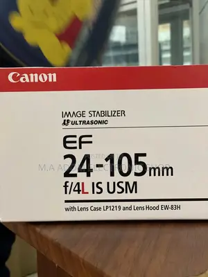 Canon Ef 24-105mm F/4l IS USM Camera Lens