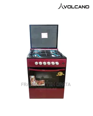 Volcano 5c.Br-gl Gas Oven 4 Burner - 50x50 Cm