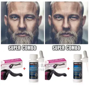Best Beard Combo (Kirkland Oil And Derma Roller)