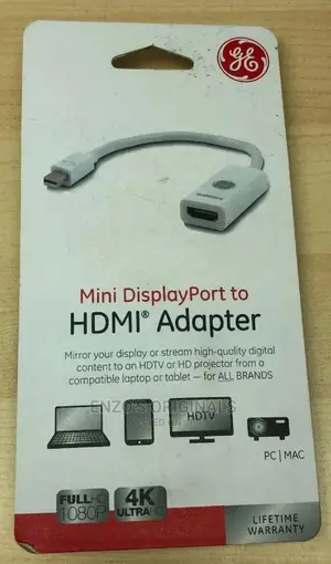 Mini Display Port To Hdmi Adapter