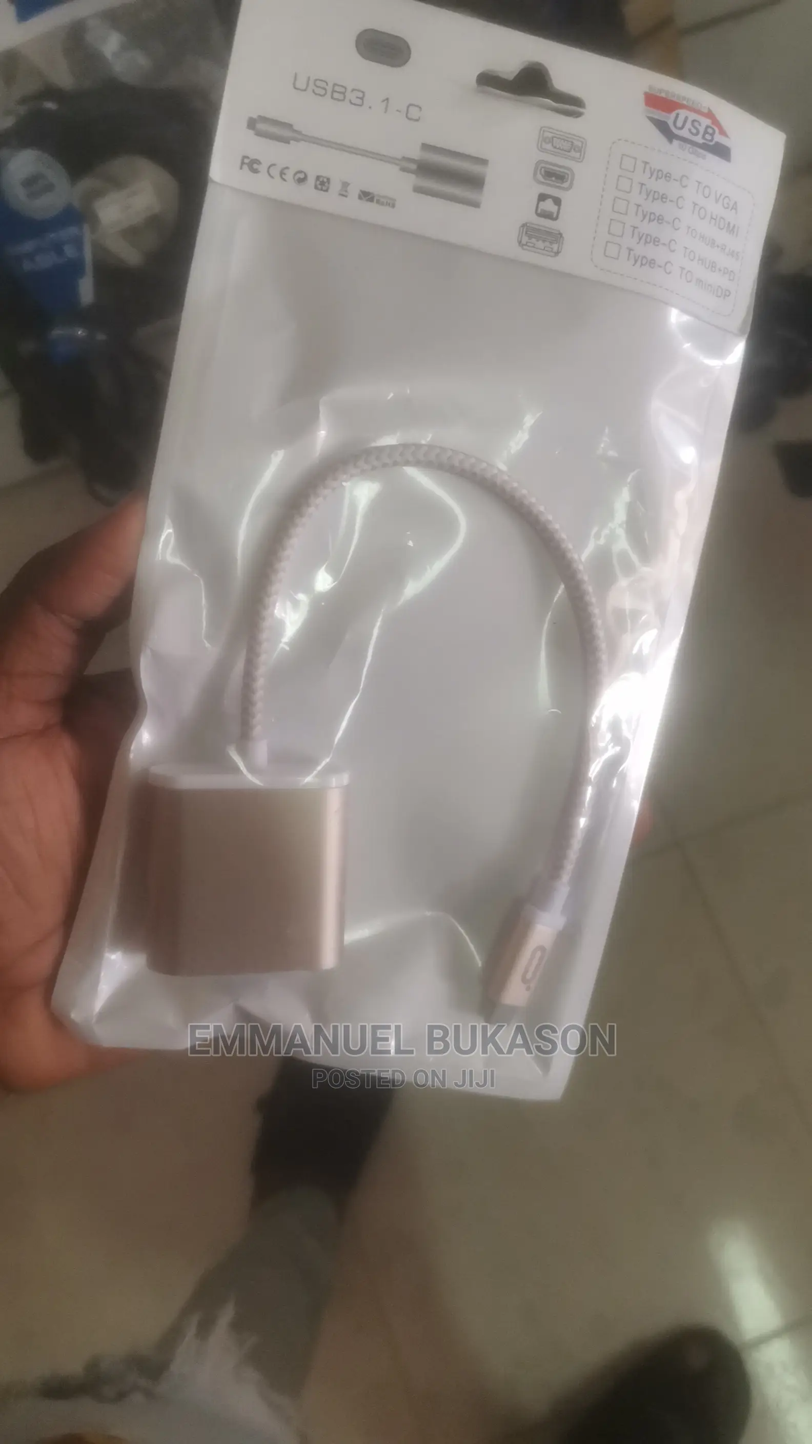 Type C to VGA Converter