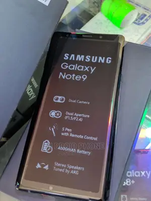 New Samsung Galaxy Note 9 128 GB Black