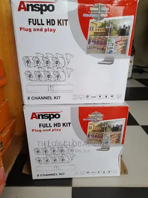 8 Channels Kit Full HD ANSPO 4mp
