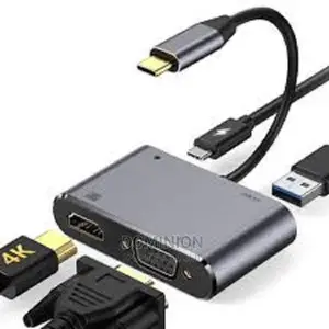 Type C to Hdtv+Vga+Pd+Usb