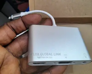 Lighting to HDMI/VGA/AV Adapter
