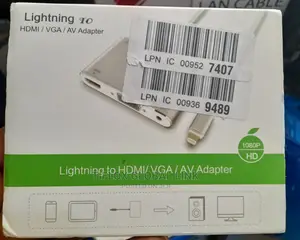Lighting to HDMI/VGA/AV Adapter