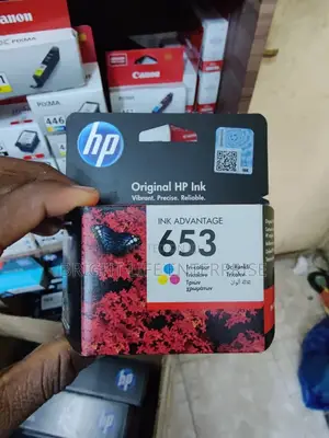 Hp 653 Ink Cartridge-Tricolor