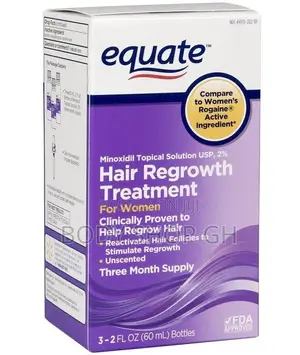 Equate Minoxidil for Women- For Hairloss Fixing Edges