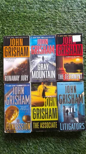 John Grisham, Danielle Steel and Dan Brown Books